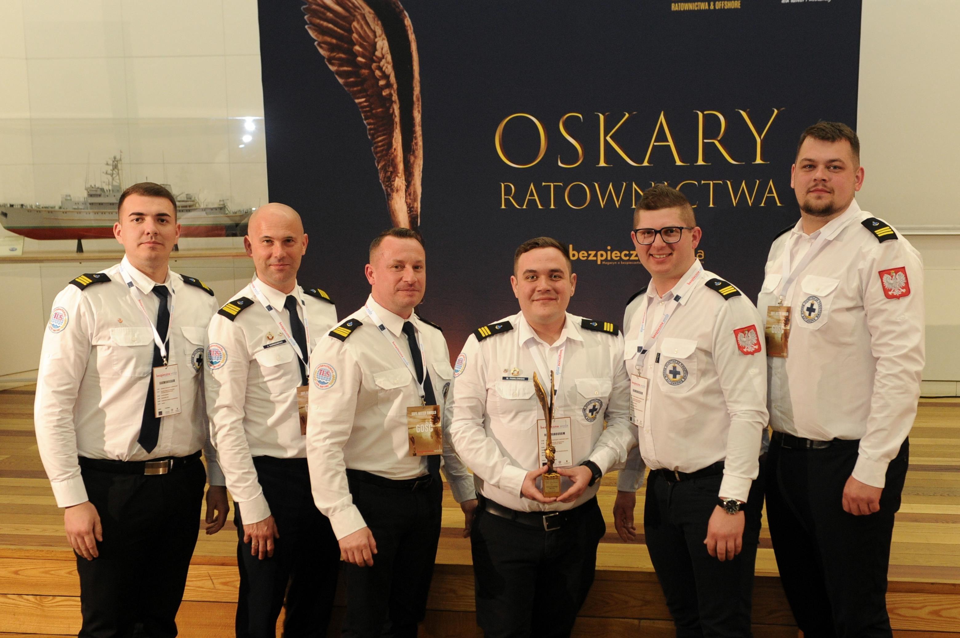Zdj. nr. 5. Oskar Ratownictwa - Lipnowskie WOPR