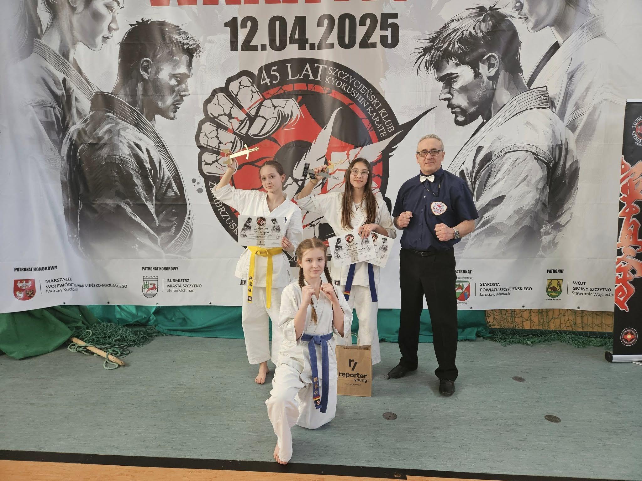Mistrzostwa Polski Wschodniej Karate Kyokushin - 12 kwietnia 2025 r., Szczytno