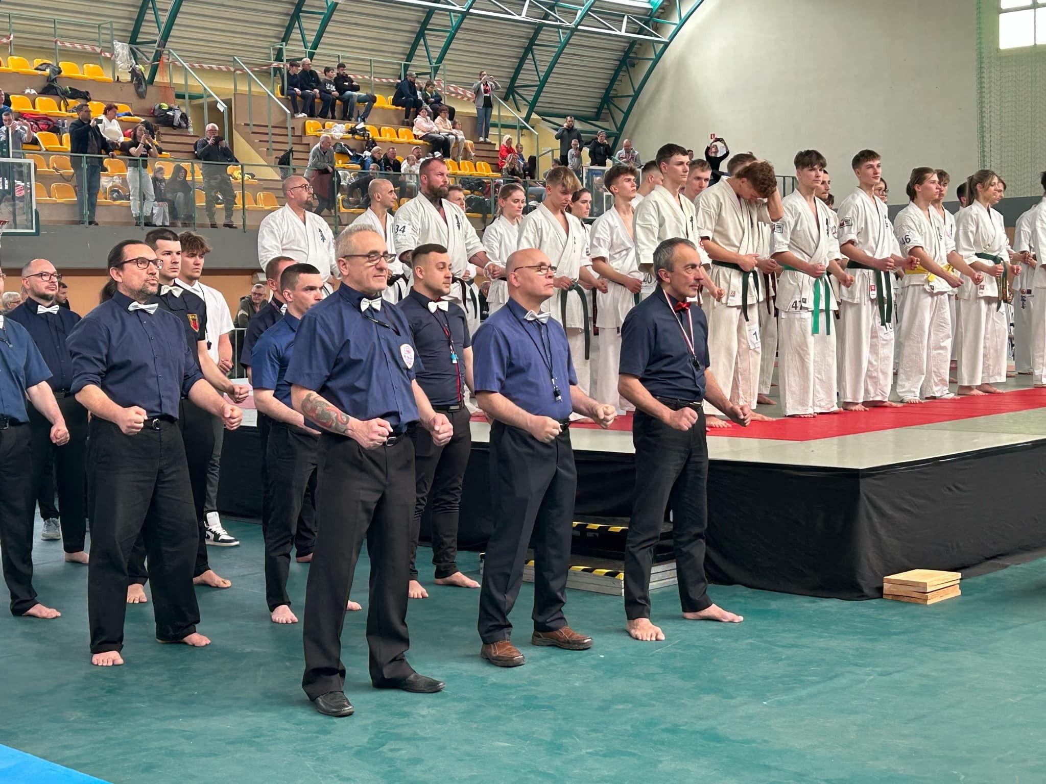 Zdj. nr. 2. Mistrzostwa Polski Wschodniej Karate Kyokushin - 12 kwietnia 2025 r., Szczytno
