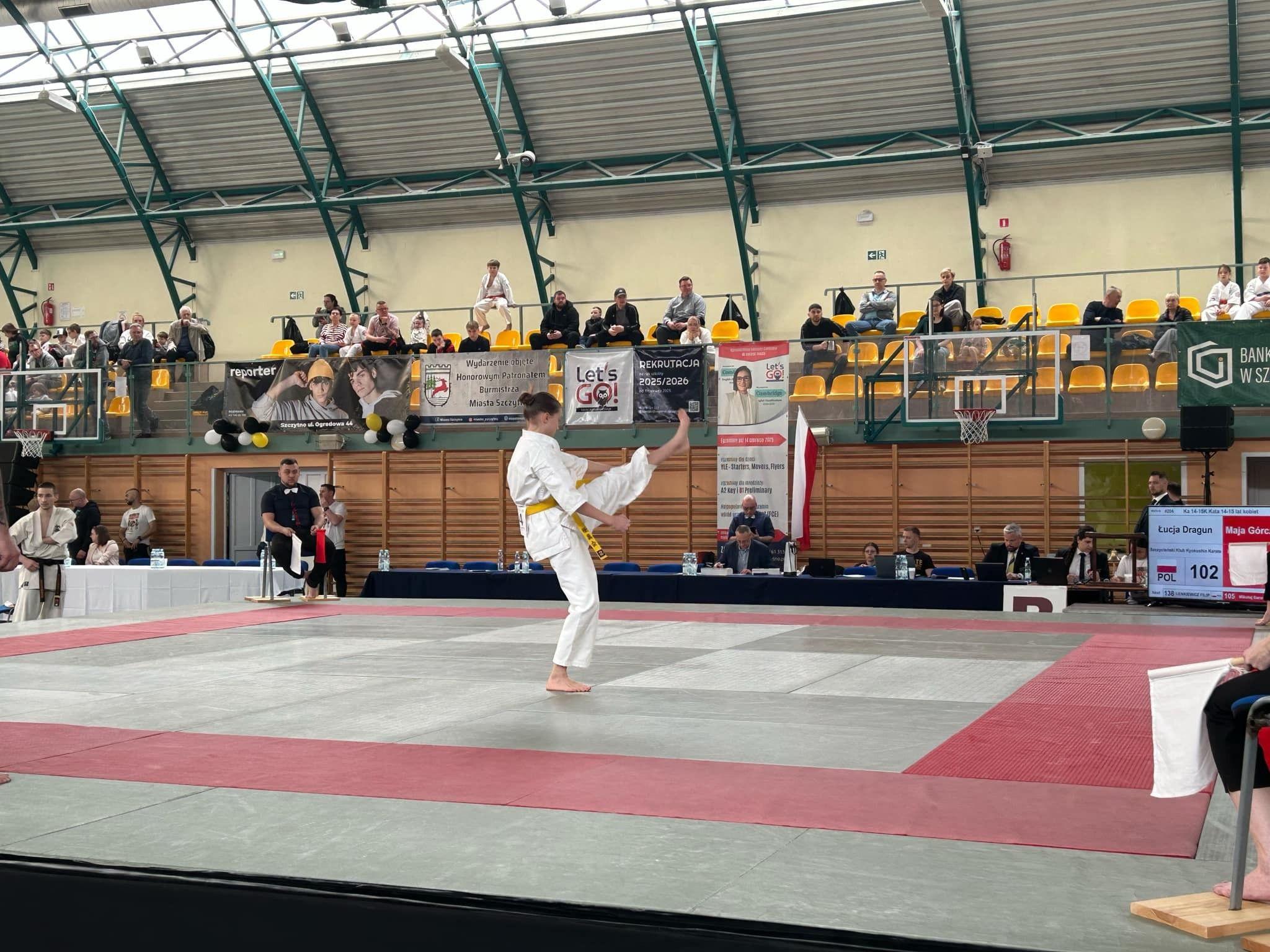 Zdj. nr. 3. Mistrzostwa Polski Wschodniej Karate Kyokushin - 12 kwietnia 2025 r., Szczytno
