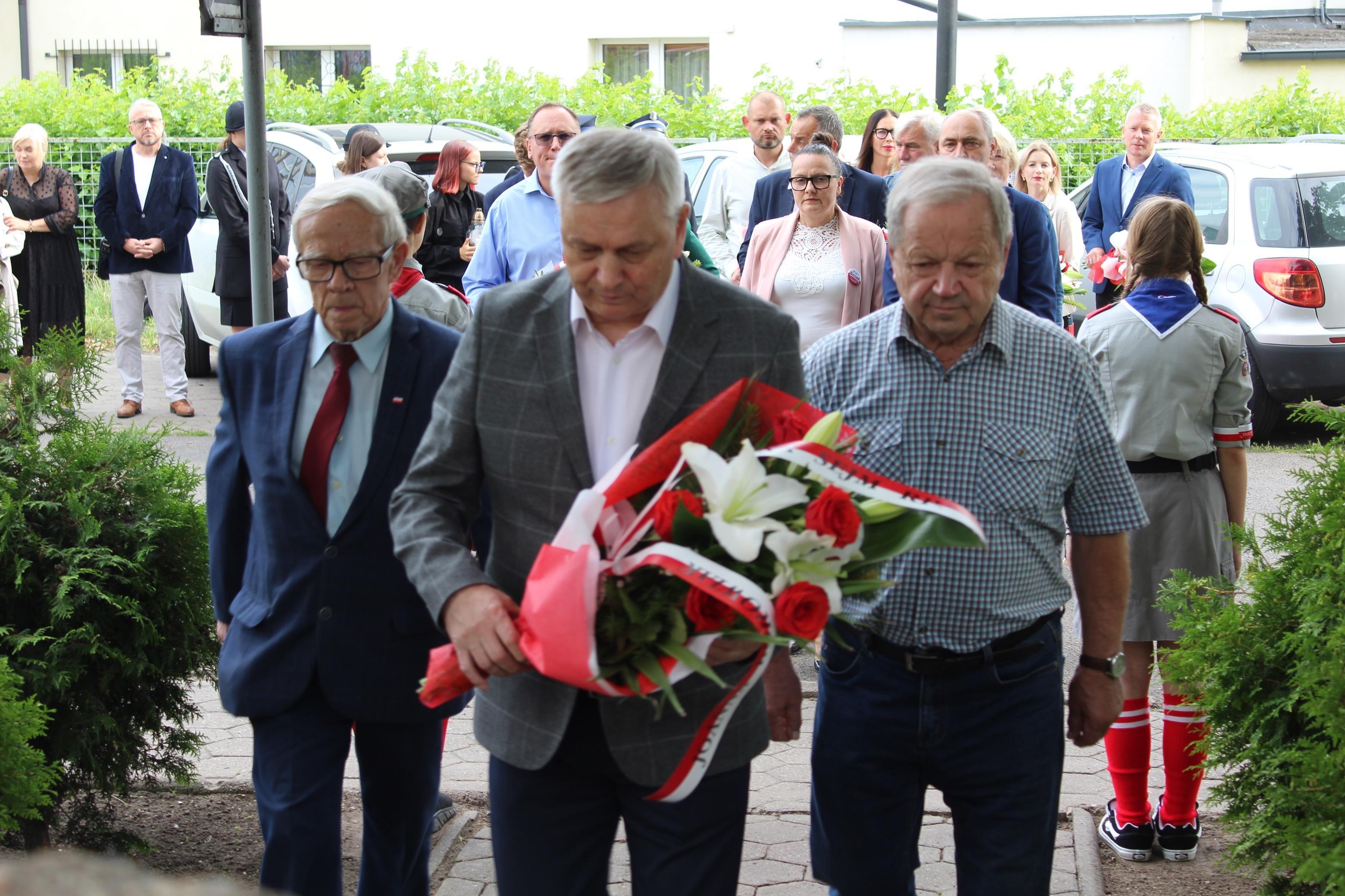 Zdj. nr. 7. Lipnowskie obchody 81. rocznicy wybuchy Powstania Warszawskiego -1 sierpnia 2025 r.
