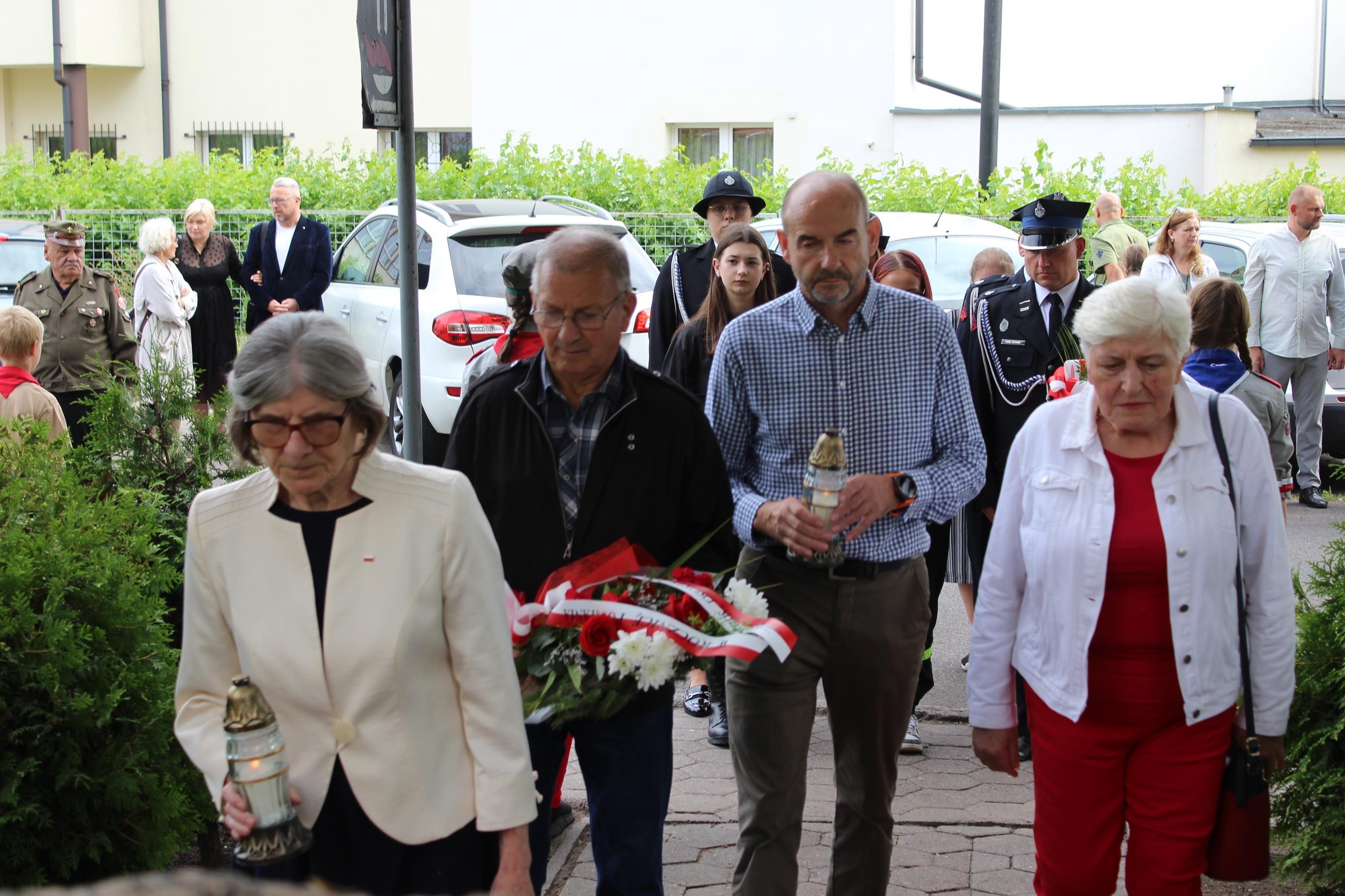 Zdj. nr. 14. Lipnowskie obchody 81. rocznicy wybuchy Powstania Warszawskiego -1 sierpnia 2025 r.
