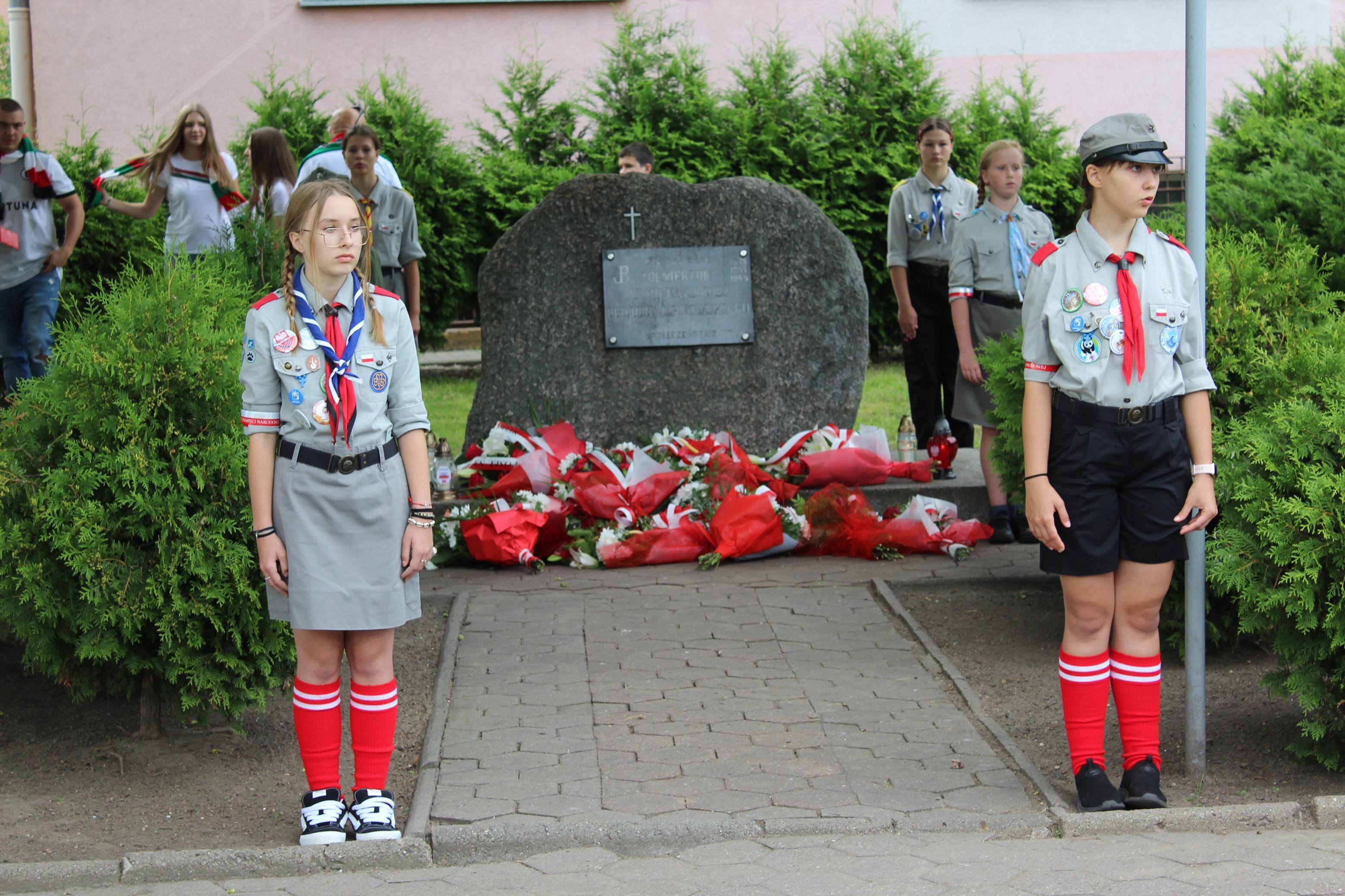 Zdj. nr. 17. Lipnowskie obchody 81. rocznicy wybuchy Powstania Warszawskiego -1 sierpnia 2025 r.