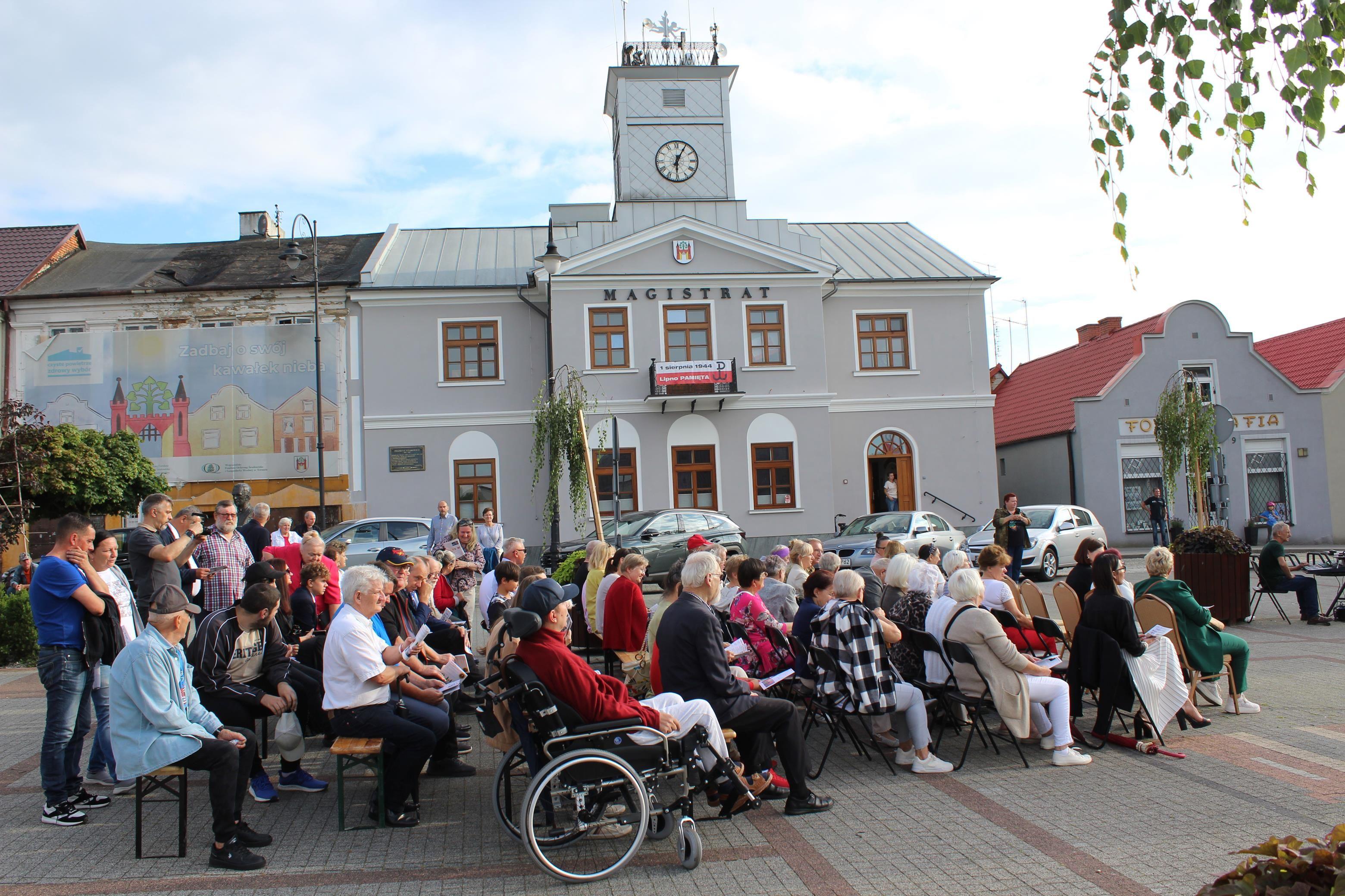 Zdj. nr. 21. Lipnowskie obchody 81. rocznicy wybuchy Powstania Warszawskiego -1 sierpnia 2025 r.