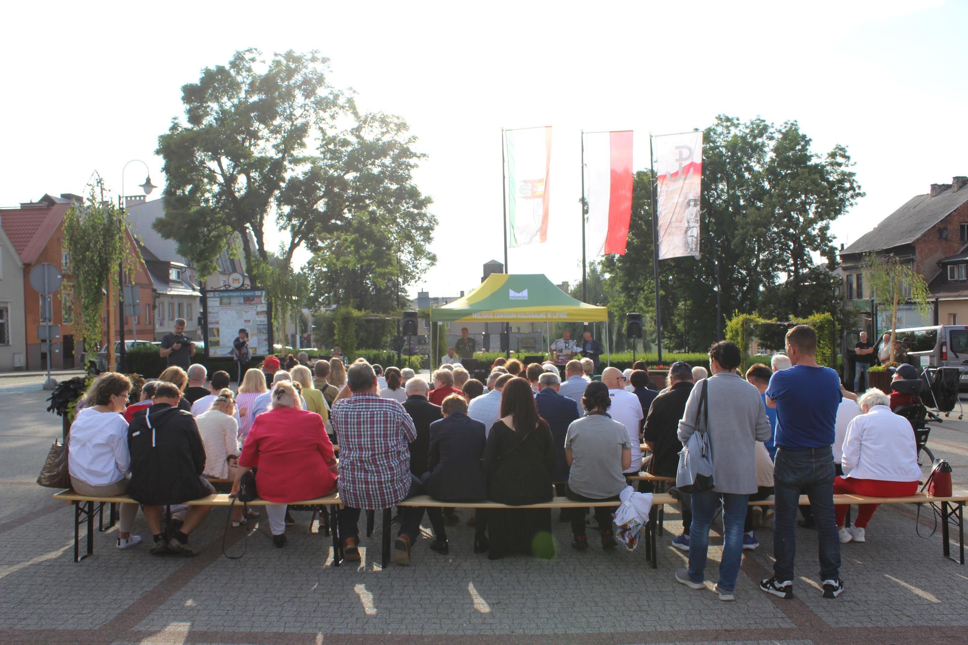 Zdj. nr. 25. Lipnowskie obchody 81. rocznicy wybuchy Powstania Warszawskiego -1 sierpnia 2025 r.