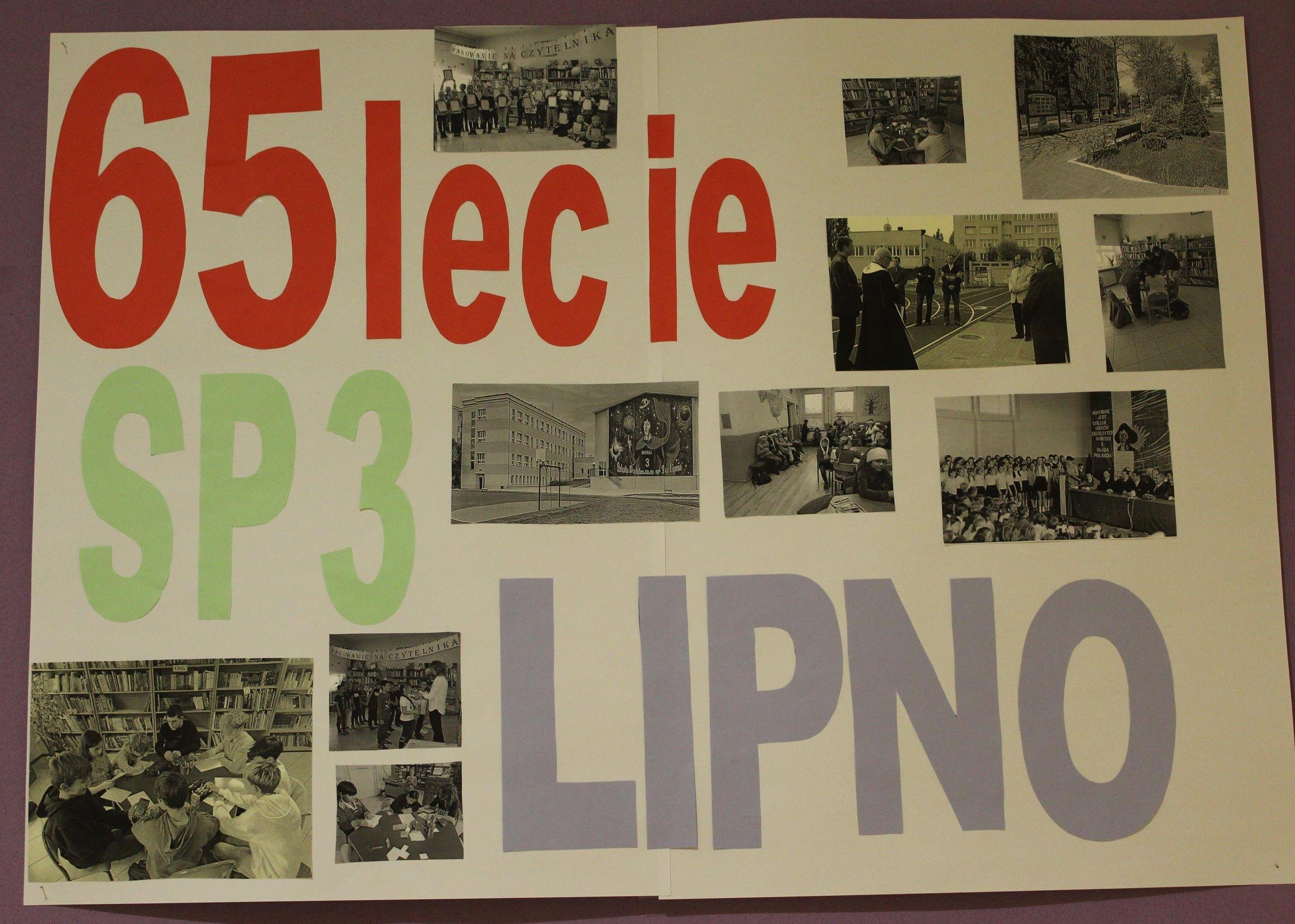 Jubileusz 65-lecia Szkoły Podstawowej nr 3 w Lipnie im. Mikołaja Kopernika - 14 października 2025 r.