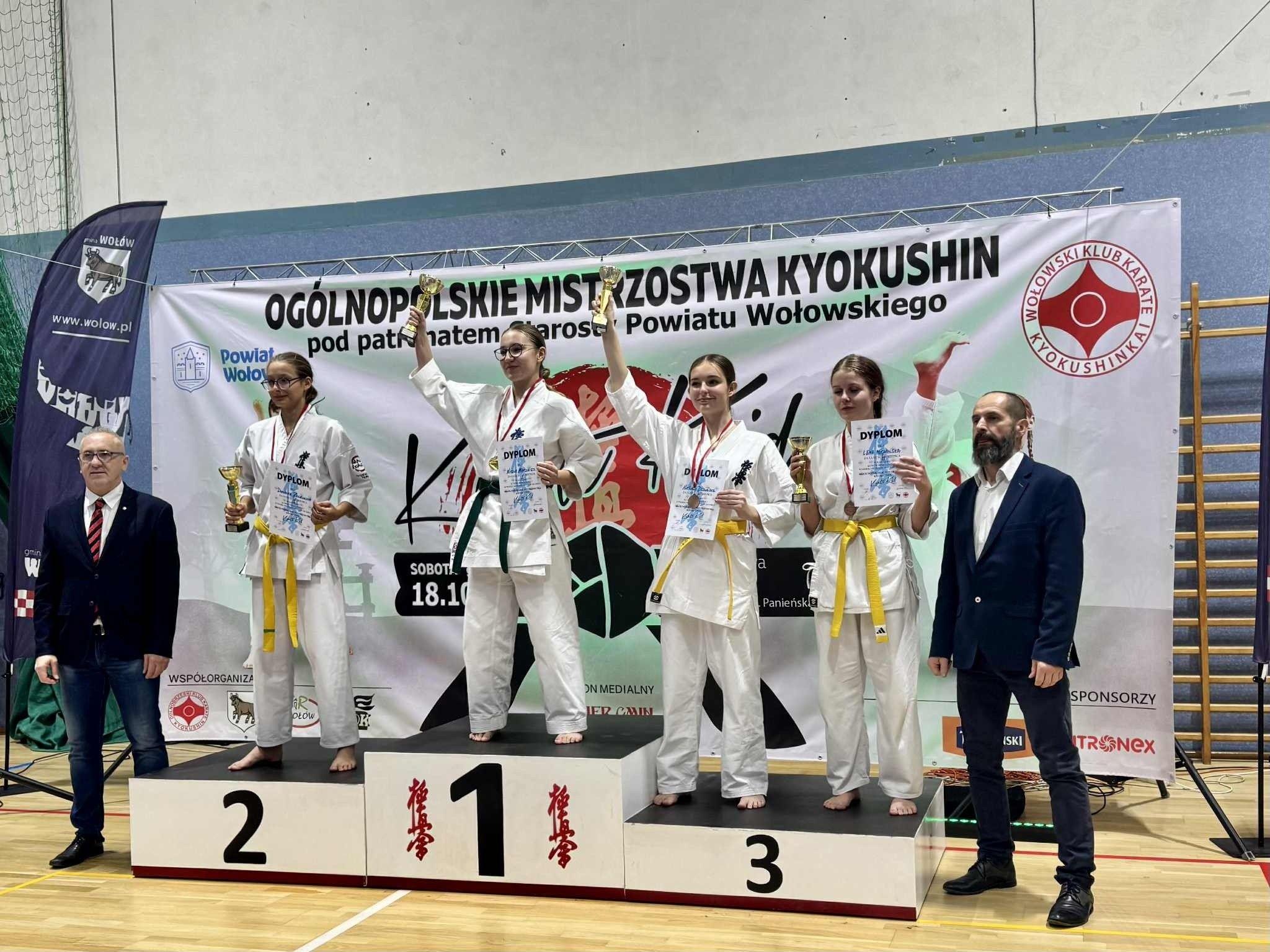 Zdj. nr. 5. VIII Mistrzostwach Karate Kyokushin Karate Kid w Wołowie - 18 października 2025 r.
