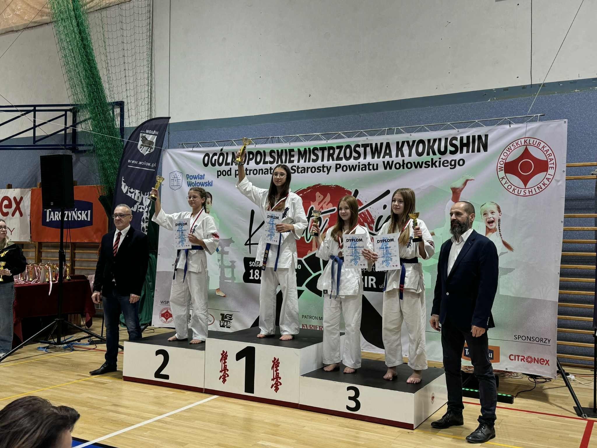 Zdj. nr. 6. VIII Mistrzostwach Karate Kyokushin Karate Kid w Wołowie - 18 października 2025 r.
