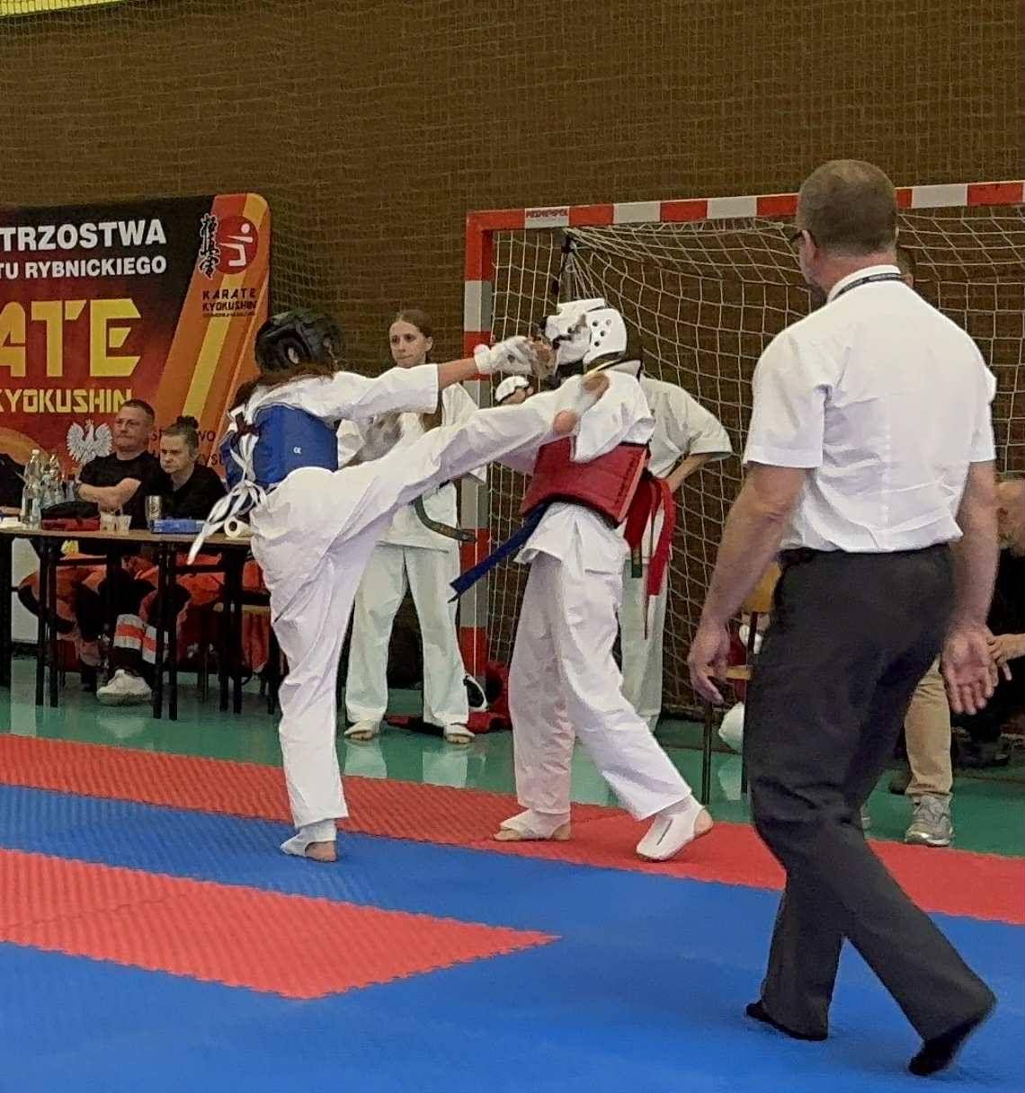 Zdj. nr. 4. IV Otwarte Mistrzostwa Powiatu Rybnickiego Karate Kyokushin - 8 listopada 2025 r., Czerwionka-Leszczyny