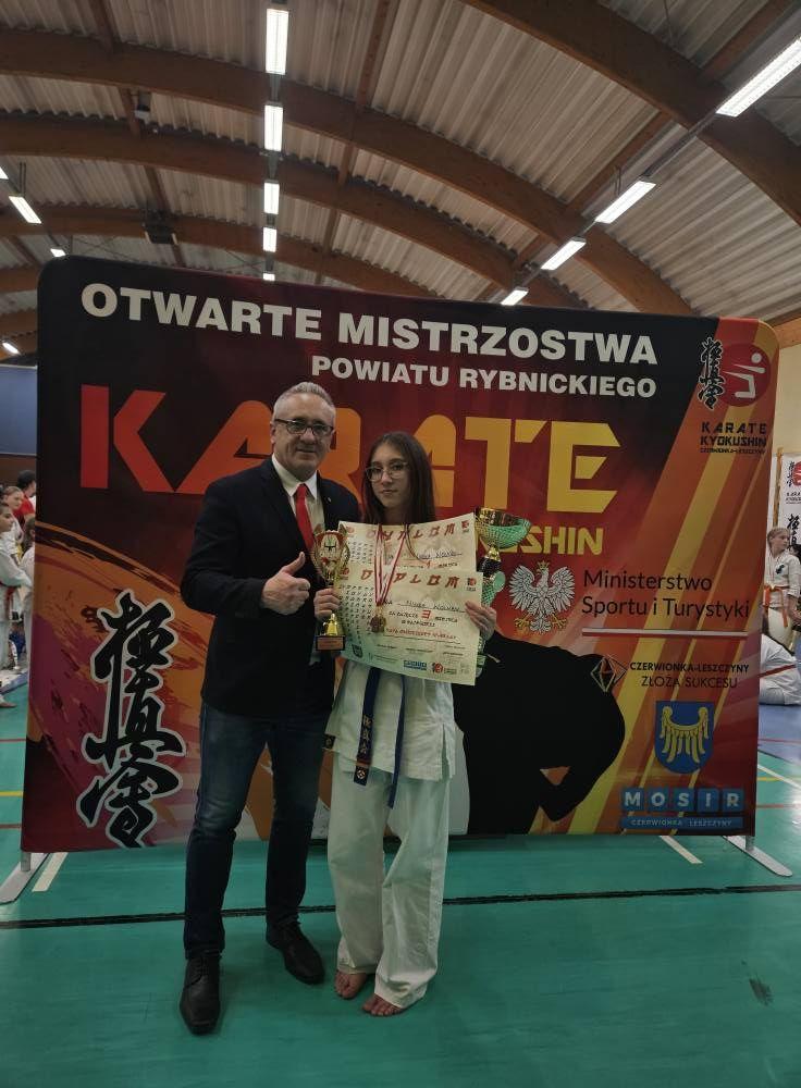 Zdj. nr. 5. IV Otwarte Mistrzostwa Powiatu Rybnickiego Karate Kyokushin - 8 listopada 2025 r., Czerwionka-Leszczyny