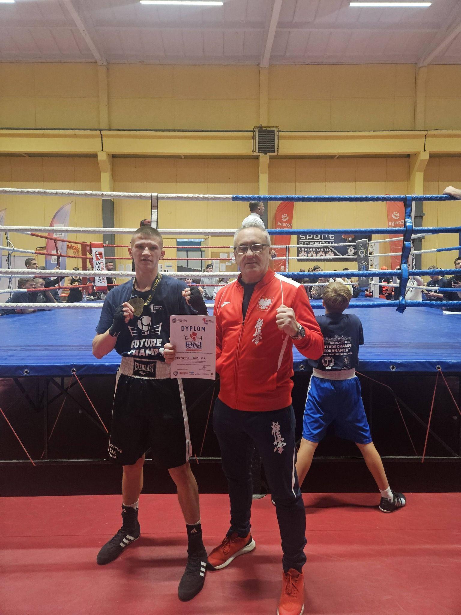Zdj. nr. 8. Młodzieżowy Turniej Bokserski Future Champs Boxing Tournament - 6 grudnia 2025 r., Toruń