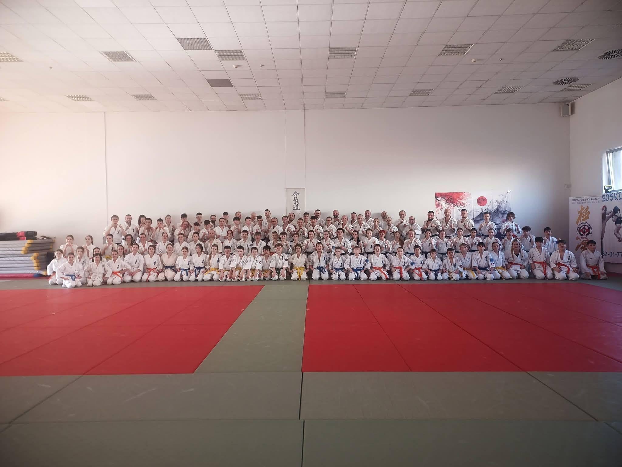 Zdj. nr. 4. Seminarium kumite - Karate Kyokushin w Bydgoszczy - 28 lutego 2026 r.
