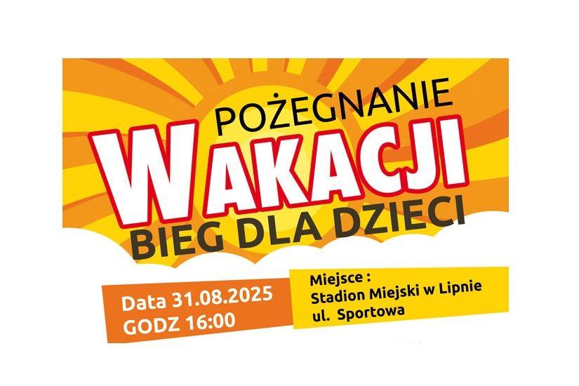 Pożegnanie wakacji - biegi dla dzieci