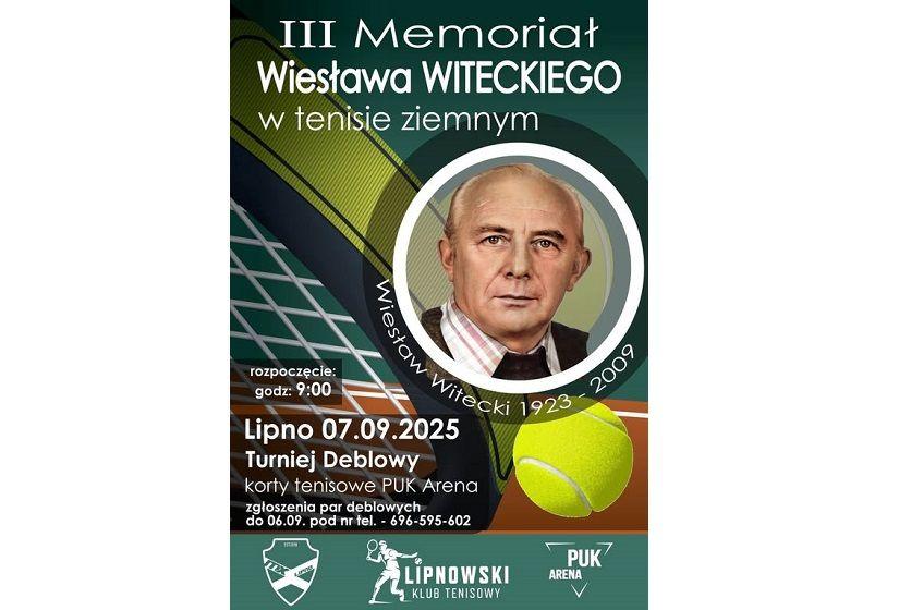 III Memoriał Wiesława Witeckiego w tenisie ziemnym
