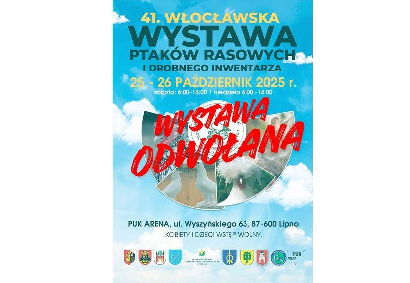 Wystawa Ptaków Rasowych odwołana