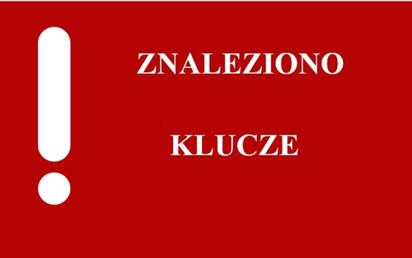 Komunikat – znaleziono klucze