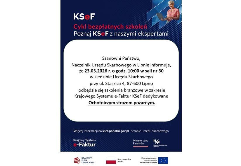 Akcja informacyjna dotycząca Krajowego Systemu e-Faktur (KSeF)