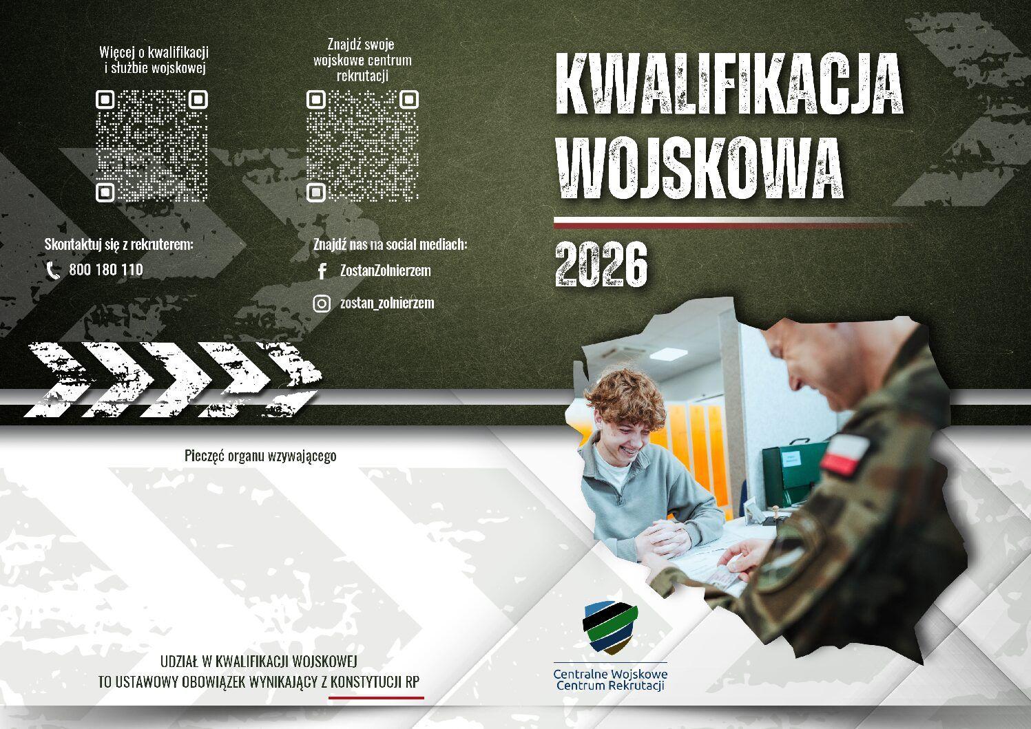 Kwalifikacja wojskowa 2026