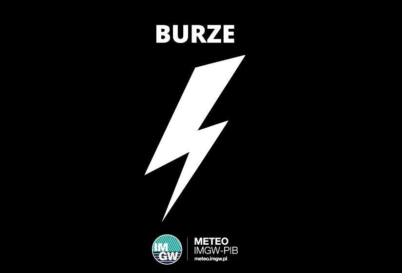 Ostrzeżenia meteorologiczne: burze