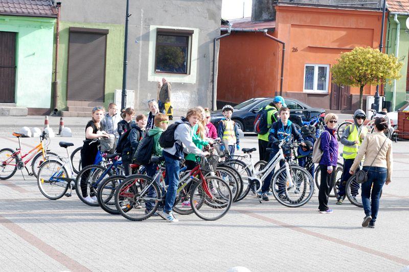 Zdj. nr. 2. Wiosenny rajd rowerowy